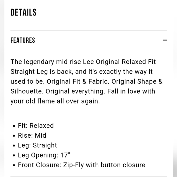 Relaxed Fit Mid Rise Straight Leg Jeans - Picture 2 of 8